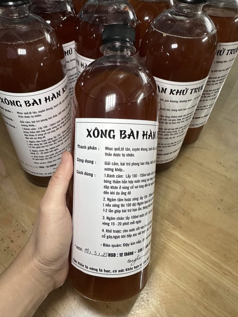 Xông bài hàn khử trược – Tonghavn